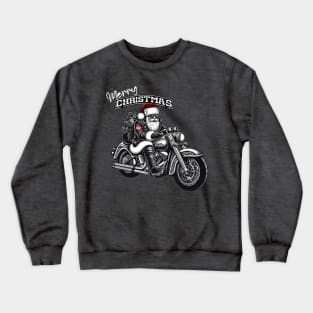 Chopper Santa “Merry Christmas” Crewneck Sweatshirt